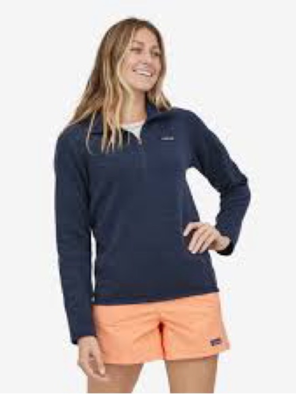 Patagonia 1/4 Zip Better Sweater in Navy